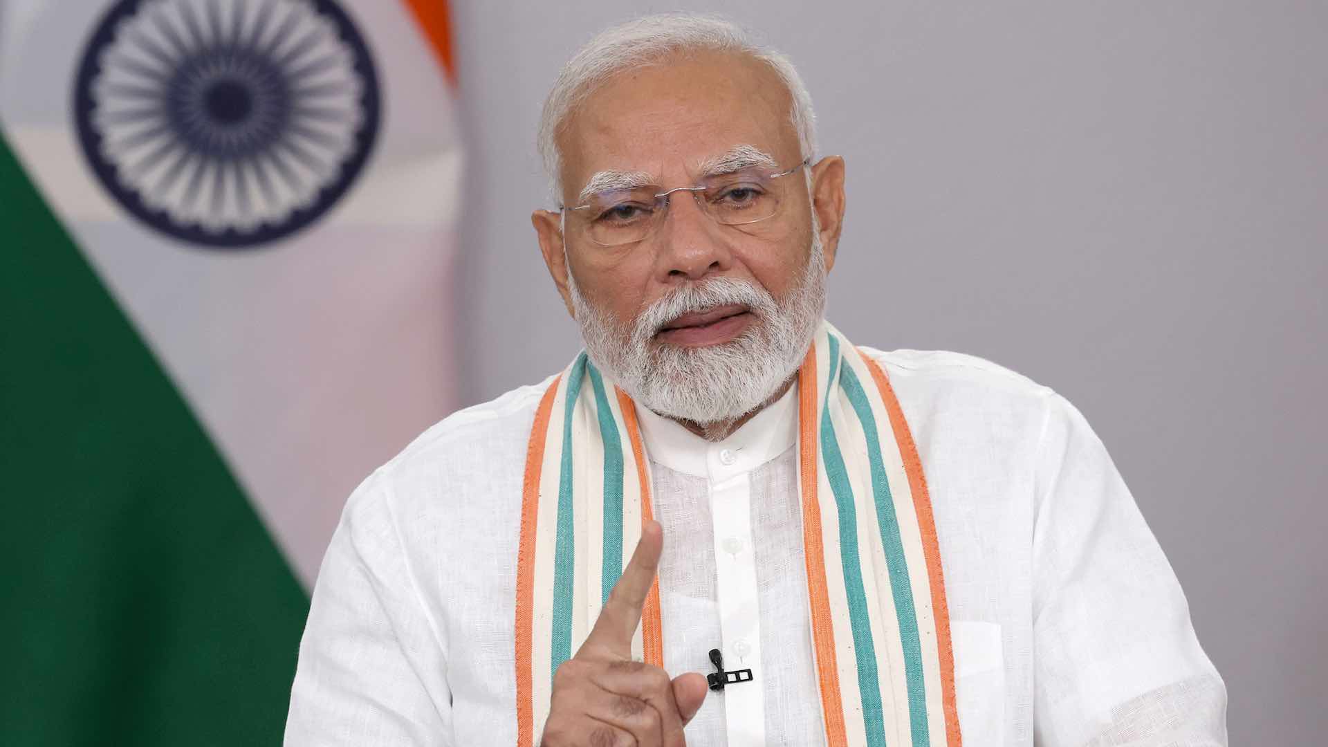 Modi sets $500 billion target for India's electronics sector by 2030